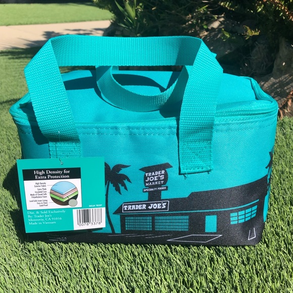 Other - Trader Joe's “Mini” Teal Tote Insulated Bag